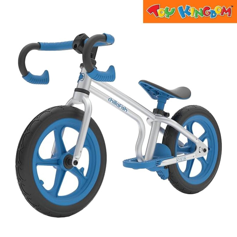 Chillafish Fixie Blue Fixed Gear Styled Balance Bike