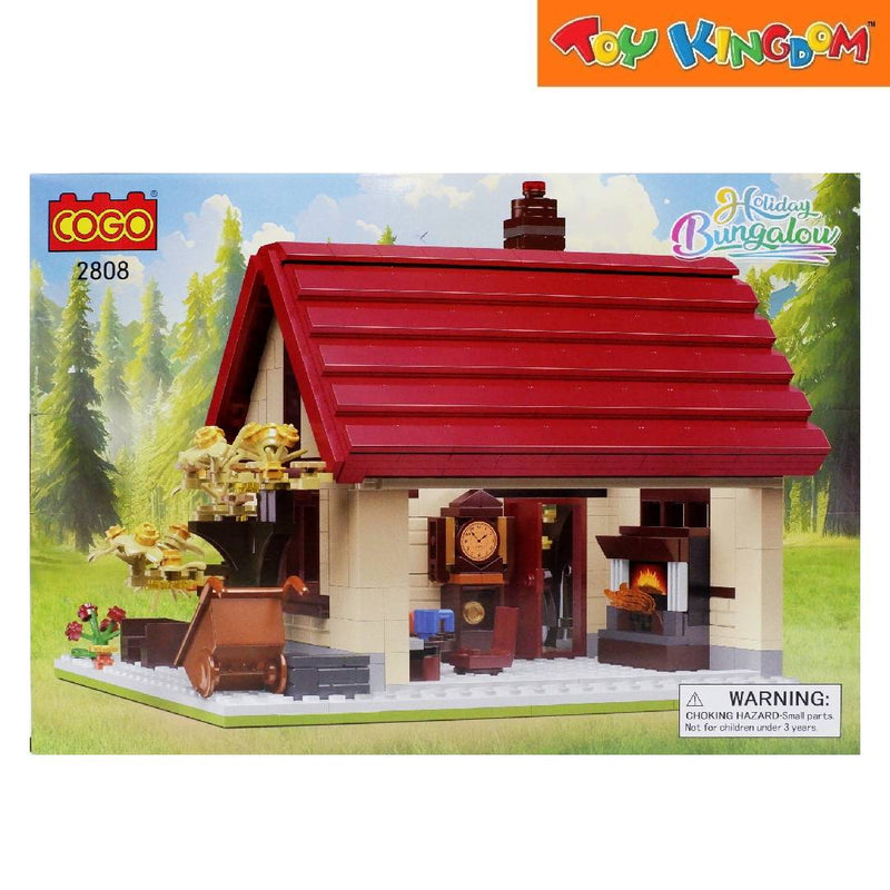 Cogo Holiday Bungalow Cosy Woodland Cottage 797pcs Blocks