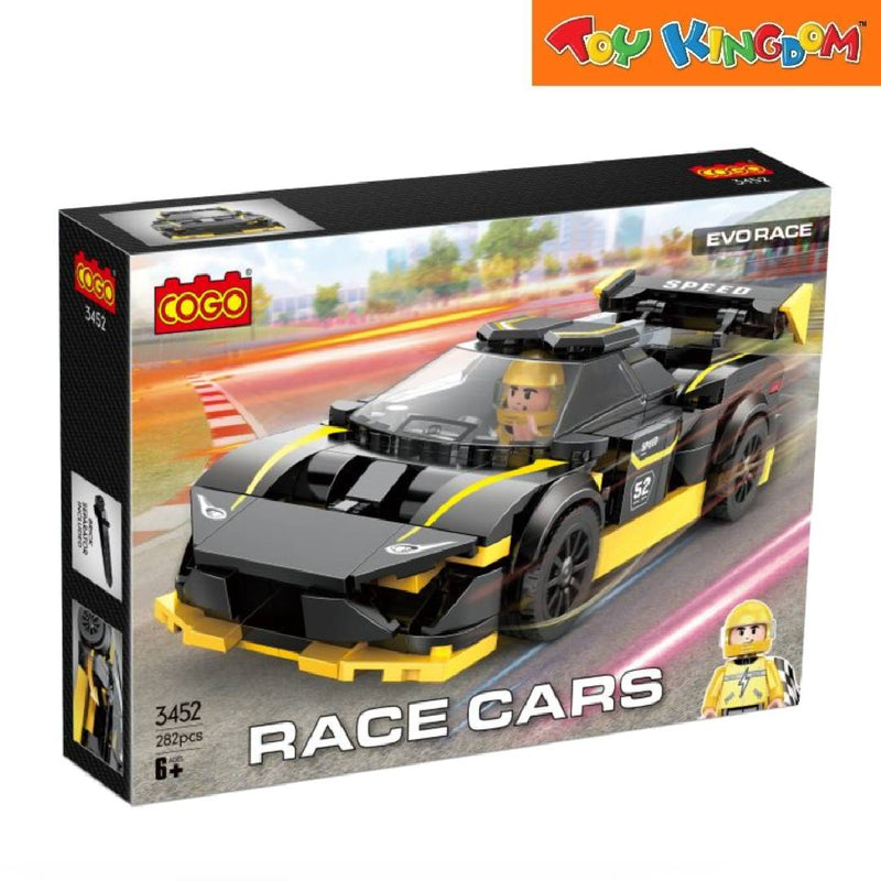 Cogo Evo Race Car 282pcs Building Set