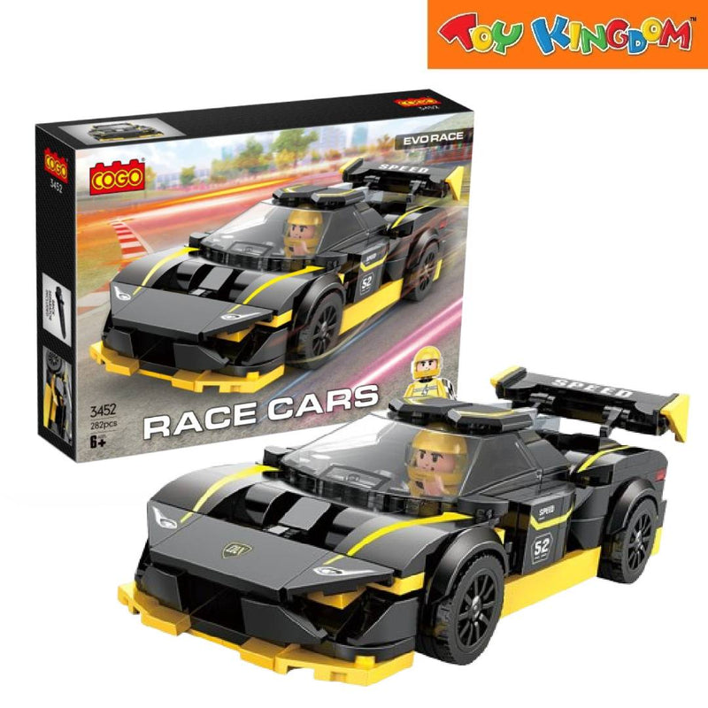 Cogo Evo Race Car 282pcs Building Set