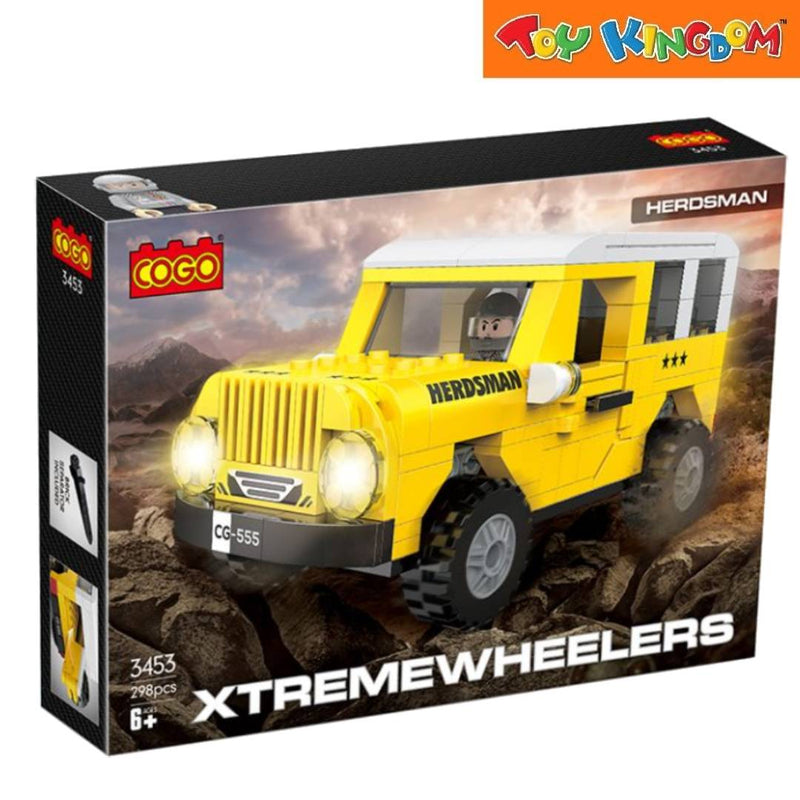 Cogo Herdsman Xtreme Wheelers 298pcs Building Set