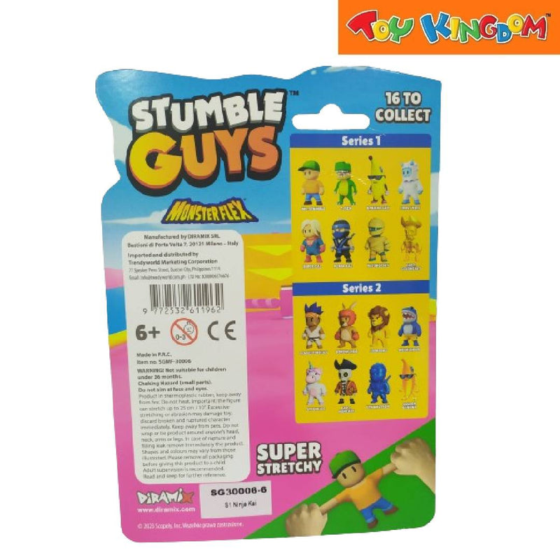 Diramix Monsterflex Stumble Guys S1 Mr. Stumble Action Figure