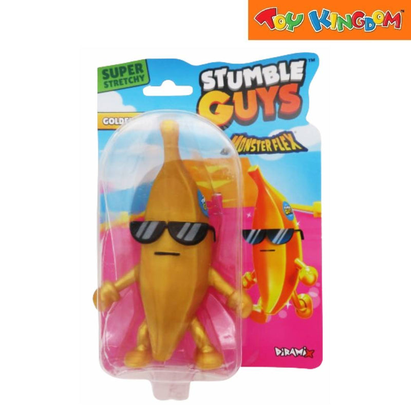 Diramix Monsterflex Stumble Guys S2 Golden Banana Action Figure