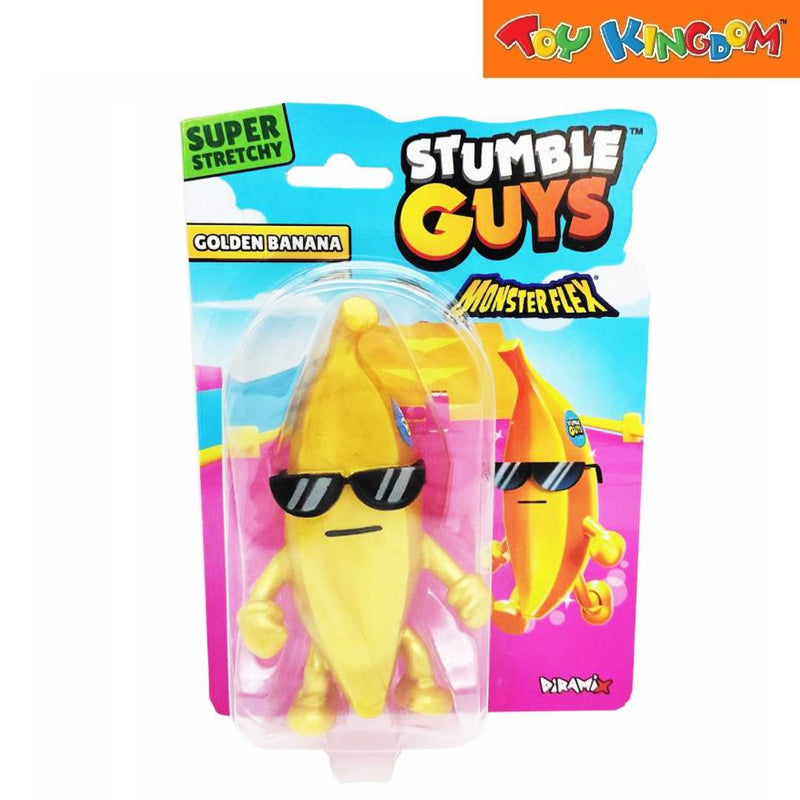 Diramix Monsterflex Stumble Guys S2 Golden Banana Action Figure