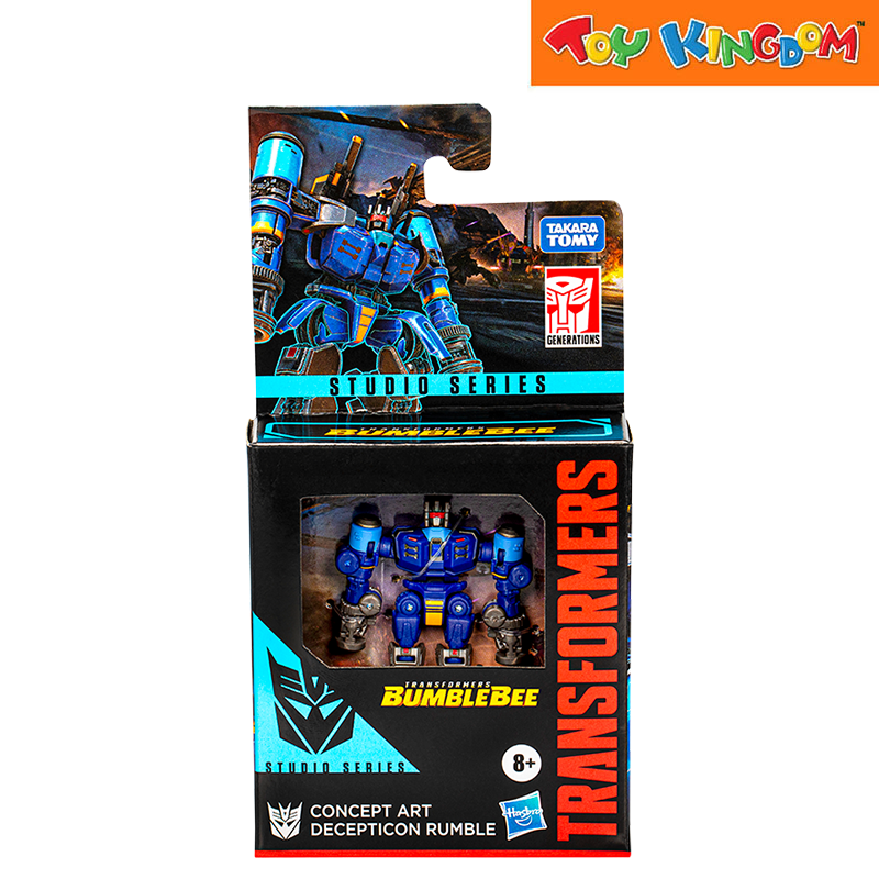 Transformers Generations Studio Series Bumblebee Concept Art Decepticon Rumble Action Figure