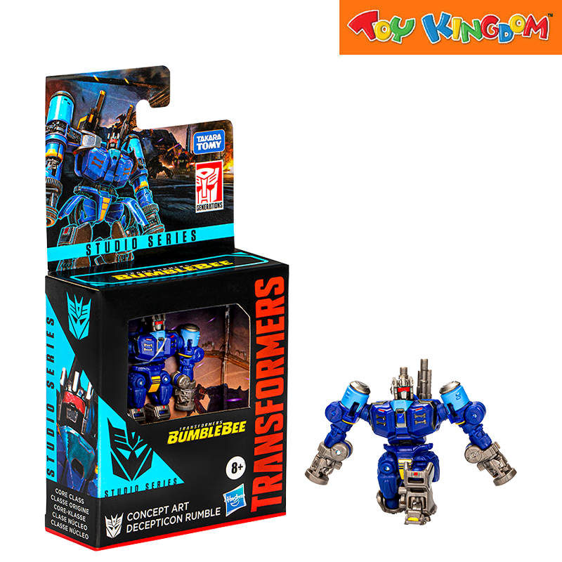 Transformers Generations Studio Series Bumblebee Concept Art Decepticon Rumble Action Figure