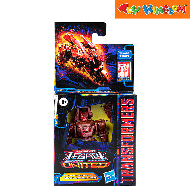 Transformers Generations Legacy United Infernac Universe Bouldercrash Action Figure