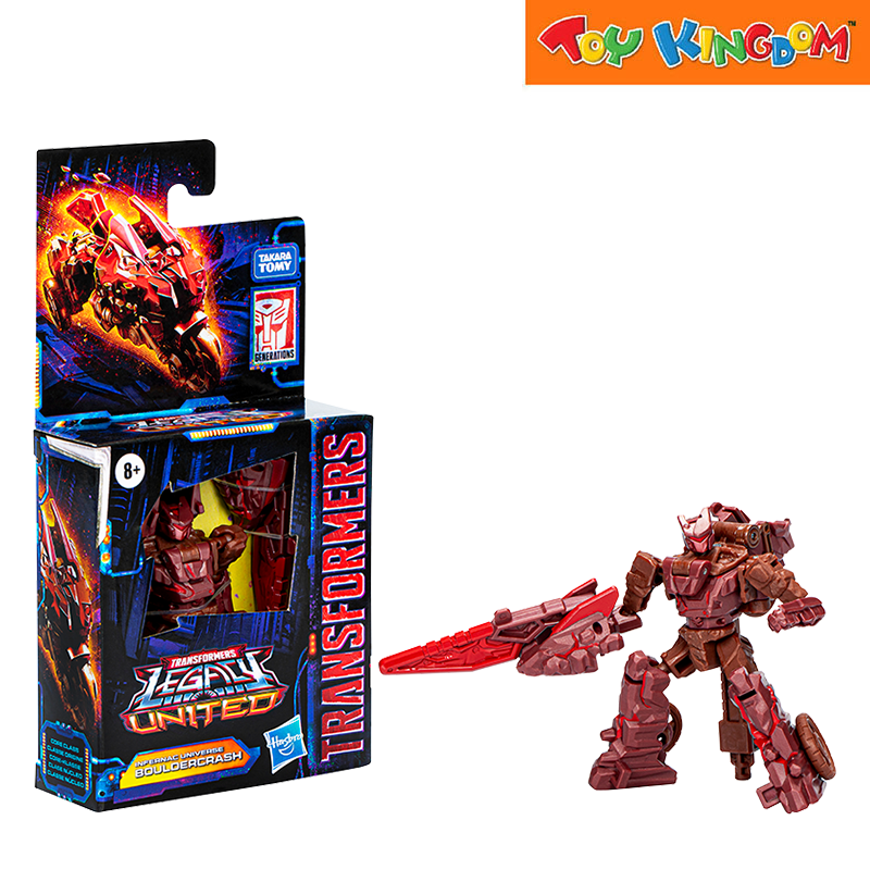 Transformers Generations Legacy United Infernac Universe Bouldercrash Action Figure