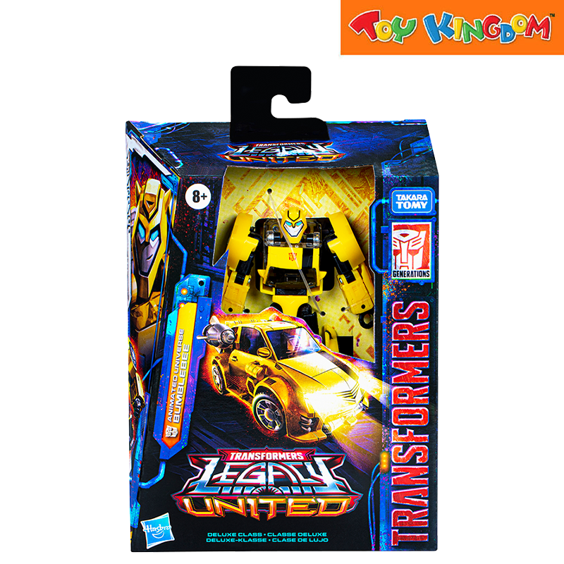 Transformers Generations Legacy United Deluxe Class Animated Universe Bumblebee Action Figure