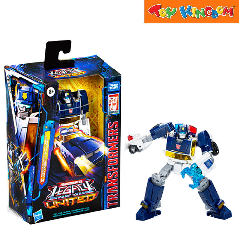 Transformers Generations Legacy United Deluxe Class Rescue Bots Universe Autobot Chase Action Figure