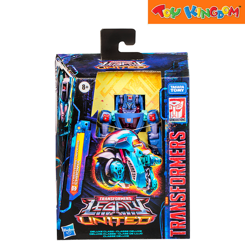 Transformers Generations Legacy United Deluxe Class Cyberverse Universe Chromia Action Figure