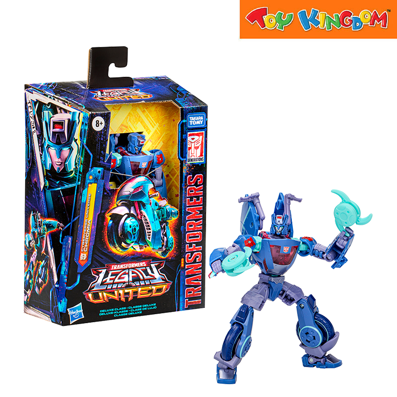 Transformers Generations Legacy United Deluxe Class Cyberverse Universe Chromia Action Figure