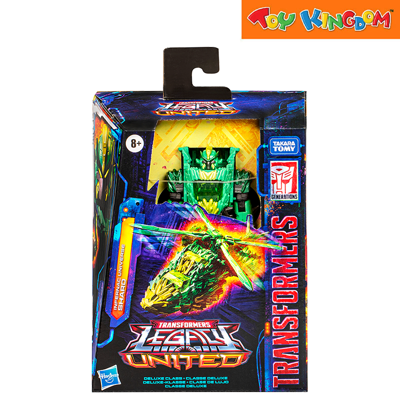 Transformers Generations Legacy United Deluxe Class Infernac Universe Shard Action Figure