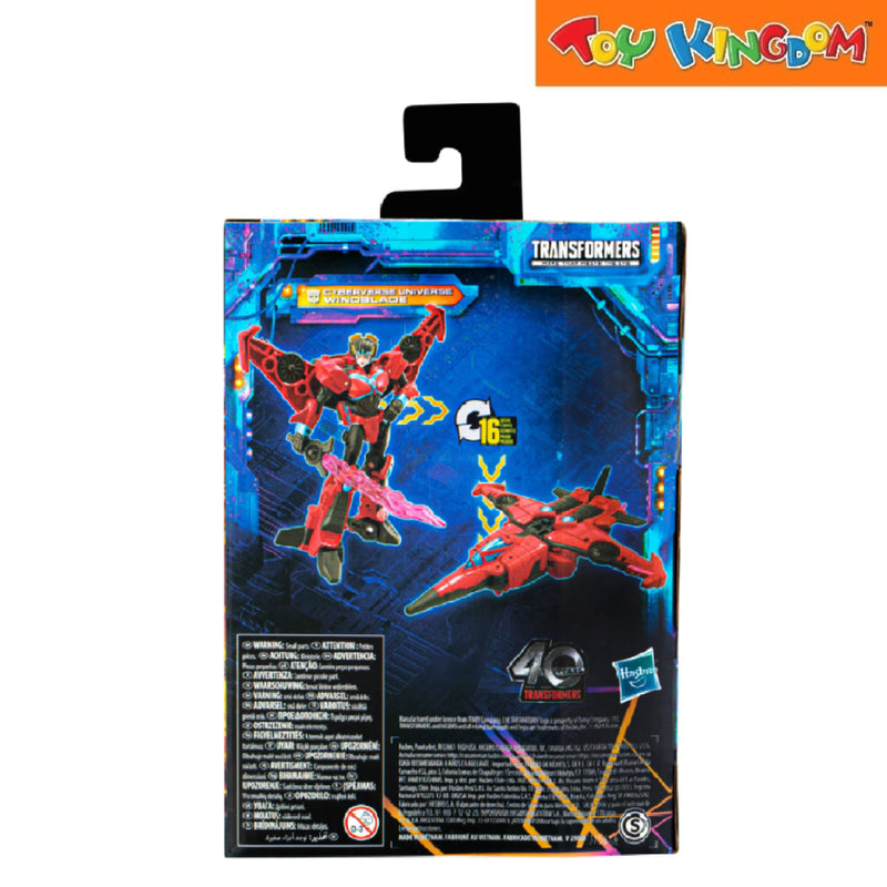 Transformers Generations Legacy United Cyberverse Universe Windblade Action Figure