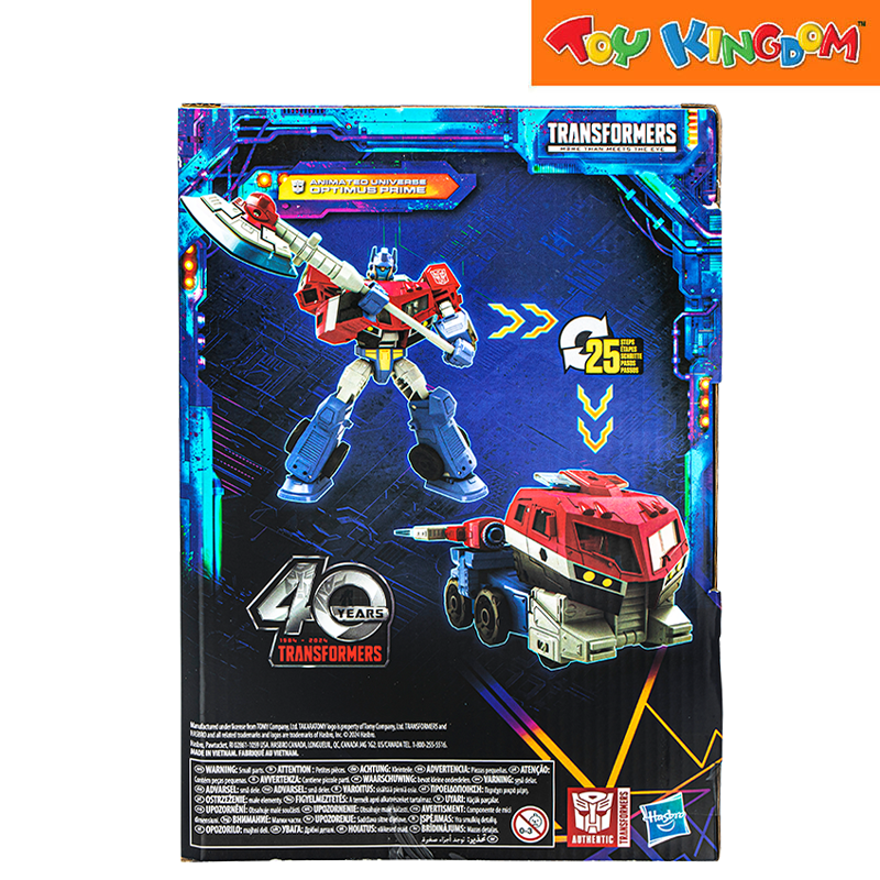 Transformers Generations Legacy United Voyager Class Animated Universe Optimus Prime Action Figure