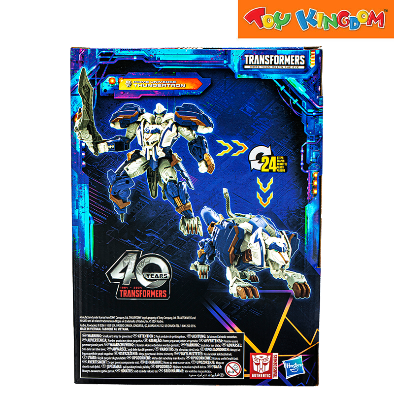 Transformers Generations Legacy United Voyager Class Prime Universe Thundertron Action Figure