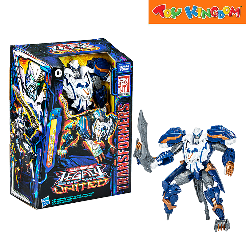 Transformers Generations Legacy United Voyager Class Prime Universe Thundertron Action Figure