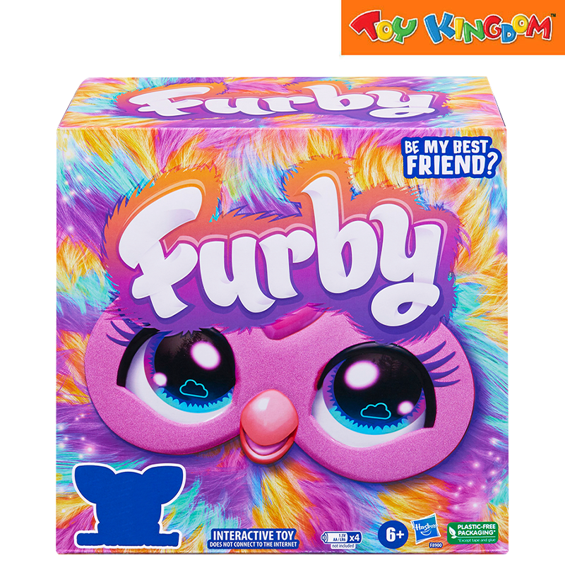 Furby Be My Best Friend? Tie Dye Plush Interactive Toy Figure