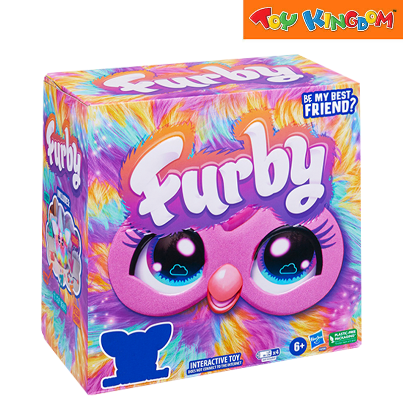 Furby Be My Best Friend? Tie Dye Plush Interactive Toy Figure