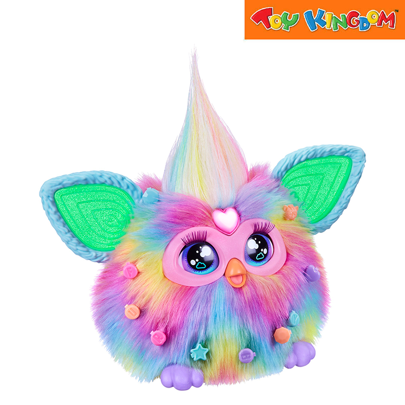 Furby Be My Best Friend? Tie Dye Plush Interactive Toy Figure