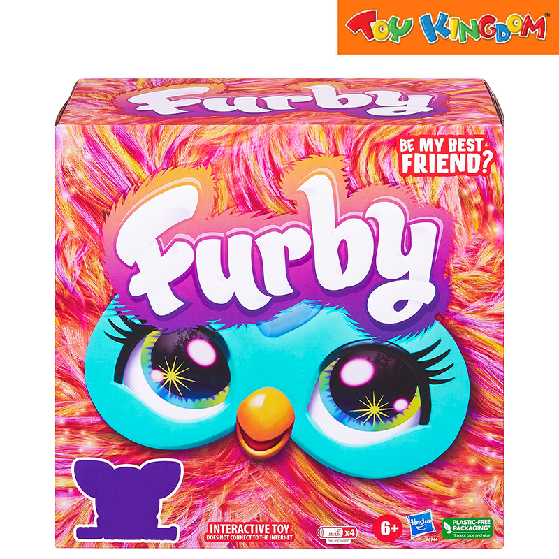 Furby Be My Best Friend? Coral Plush Interactive Toy Figure