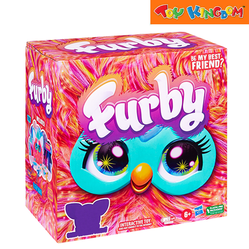 Furby Be My Best Friend? Coral Plush Interactive Toy Figure