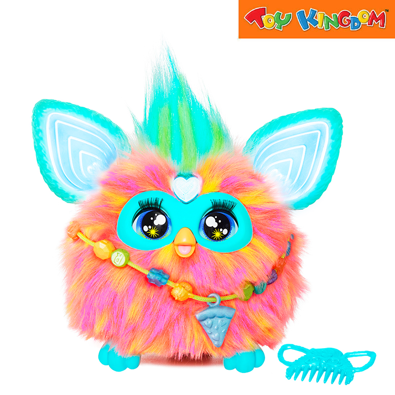 Furby Be My Best Friend? Coral Plush Interactive Toy Figure