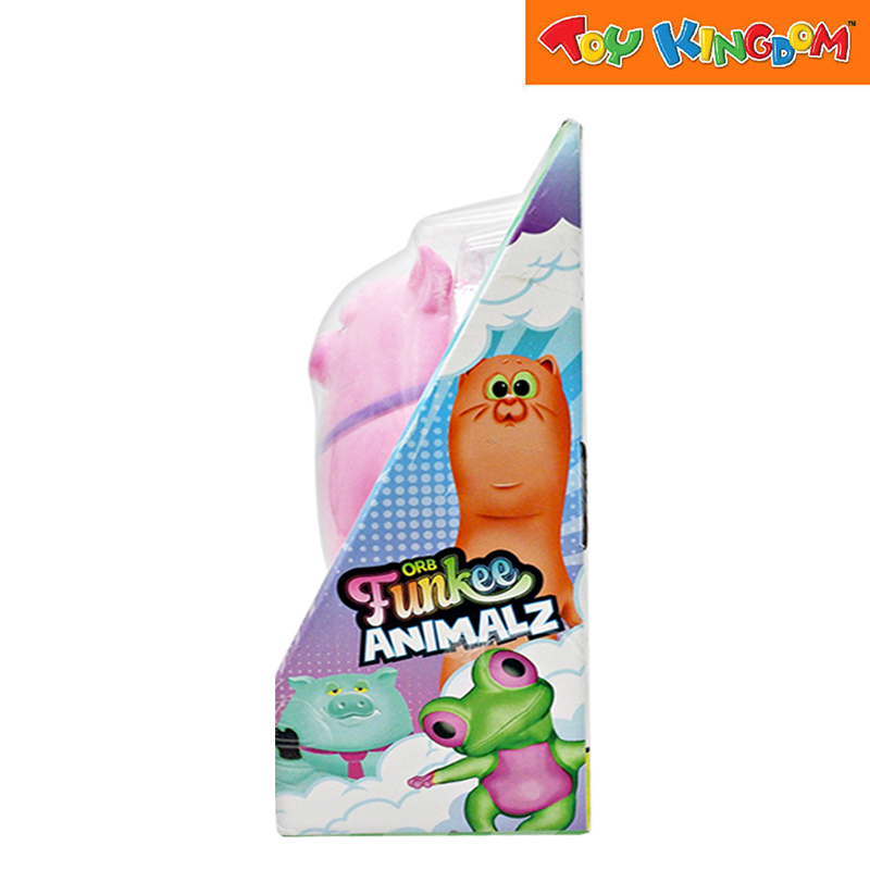 ORB Funkee Animalz Pig Pink Jumbo The Original Squishy Toys