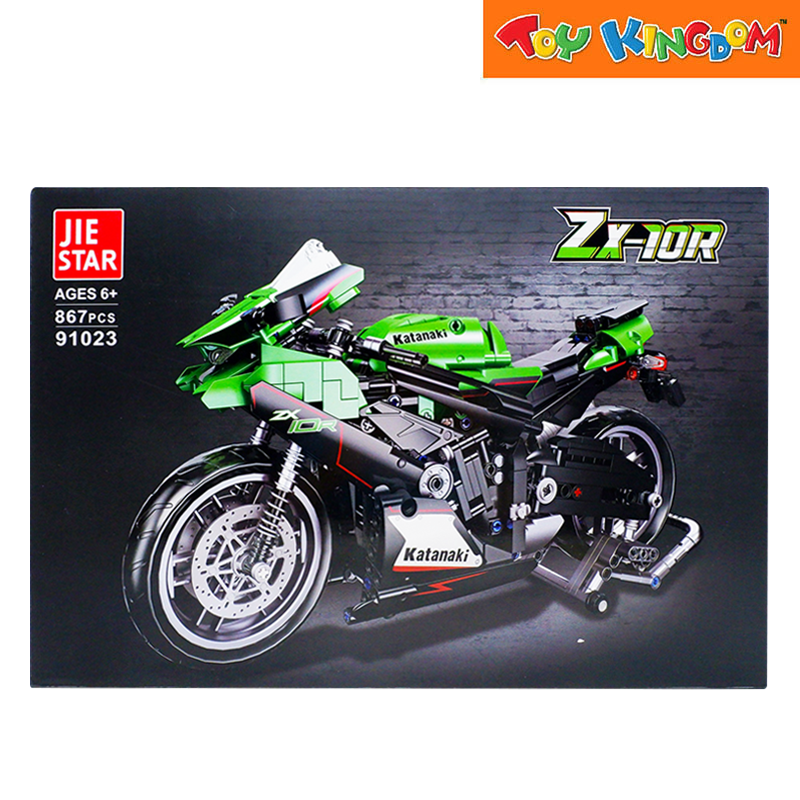 Jie Star ZX-10R Katanaki Motor 867pcs Blocks