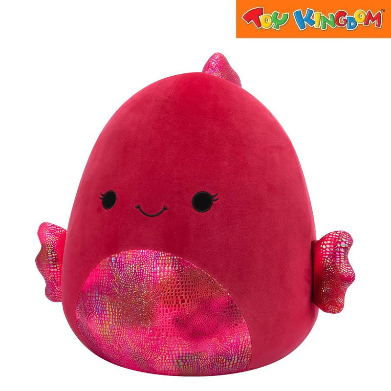 Squishmallows Barella Raspberry Betta Fish  16 inch Plush