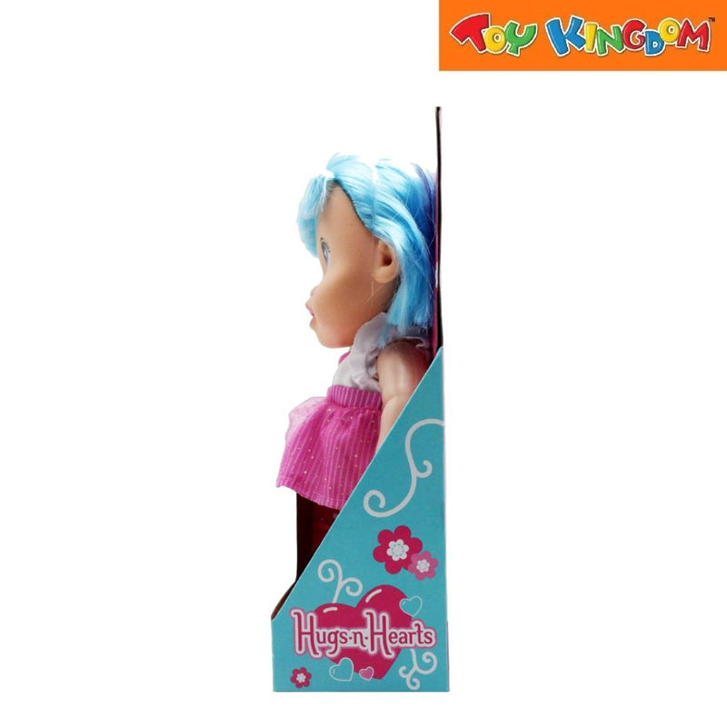 New Adventures Blue Hair With Pink White Dress Yummy Hearts Doll