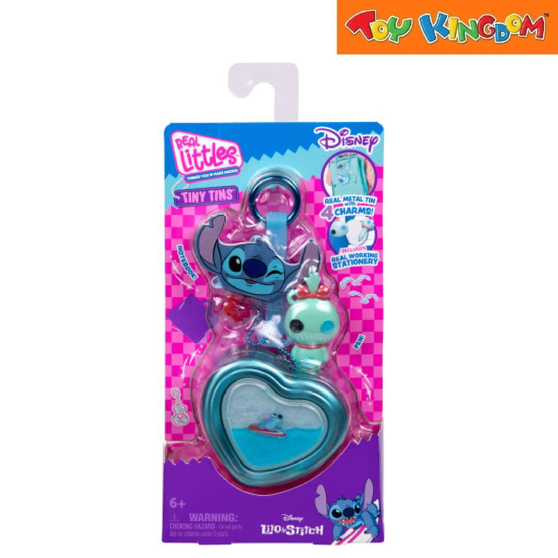 Real Littles Disney Season 7 Tiny Tins Lilo & Stitch Keychain