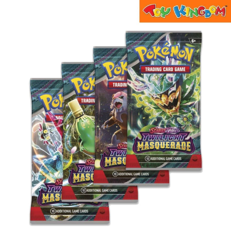 Pokemon Scarlet & Violet Twilight Masquerade Booster 4 Sets Trading Card Game