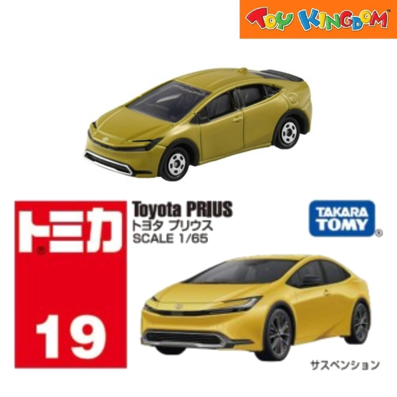 Tomica No.19 Toyota Prius Yellow Die-cast