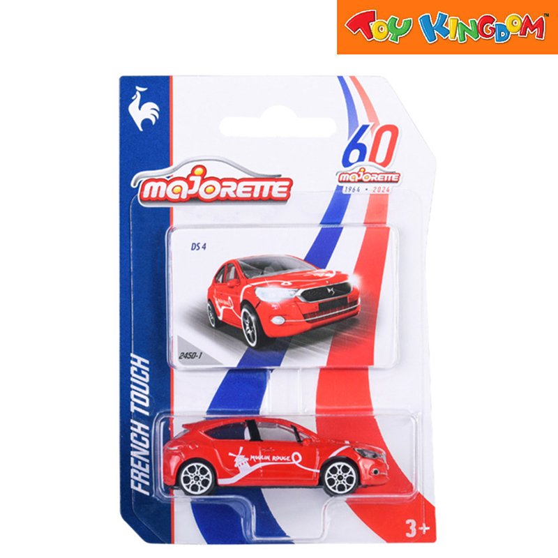 Majorette DS 4 Red French Touch Premium Cars