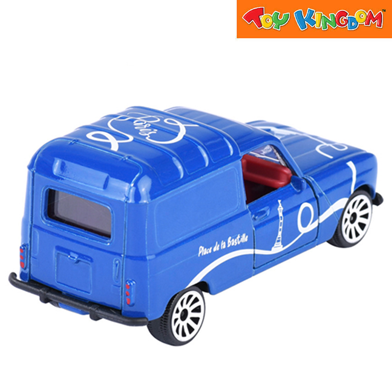 Majorette Renault 4L Blue French Touch Premium Cars