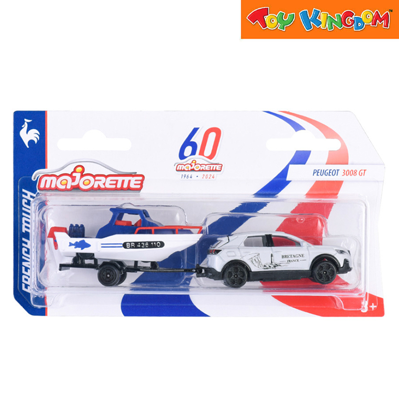 Majorette Peugeot 3008 GT French Touch Trailer