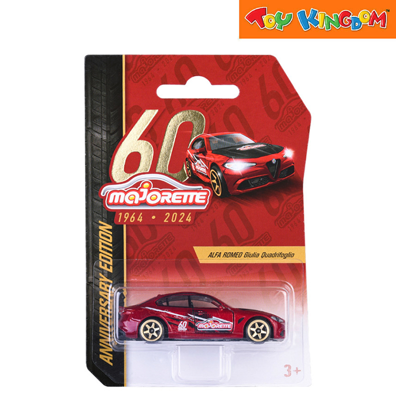 Majorette Alfa Romeo Giulia Quadrifoglio Anniversary Edition Premium