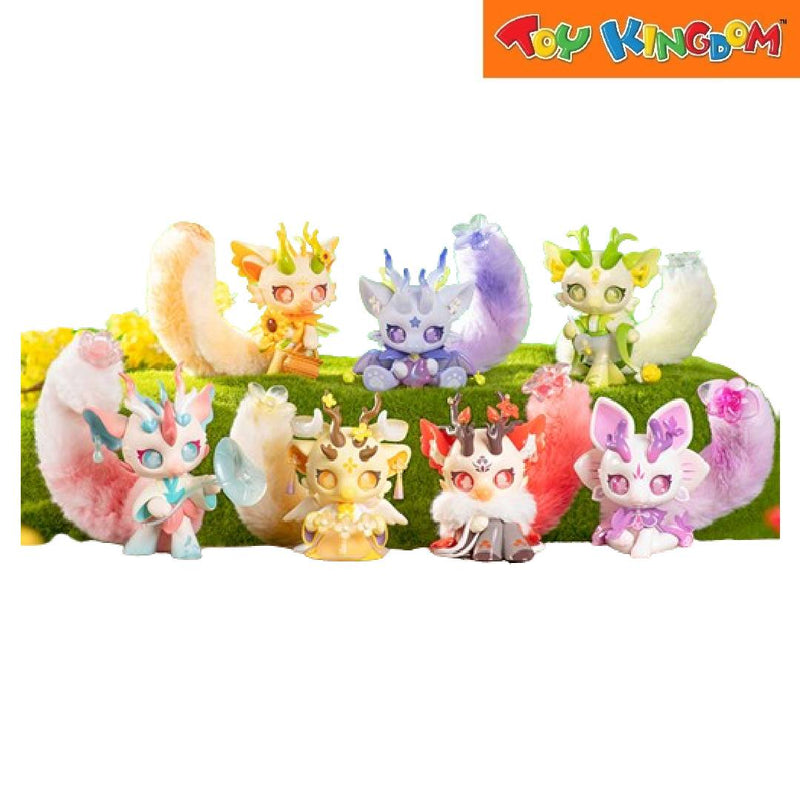 Awake Toys Cup Rabbits Flower With Dragon Series Blind Box Secret Figurine