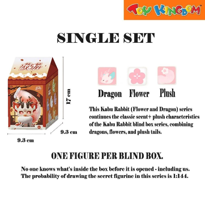 Awake Toys Cup Rabbits Flower With Dragon Series Blind Box Secret Figurine