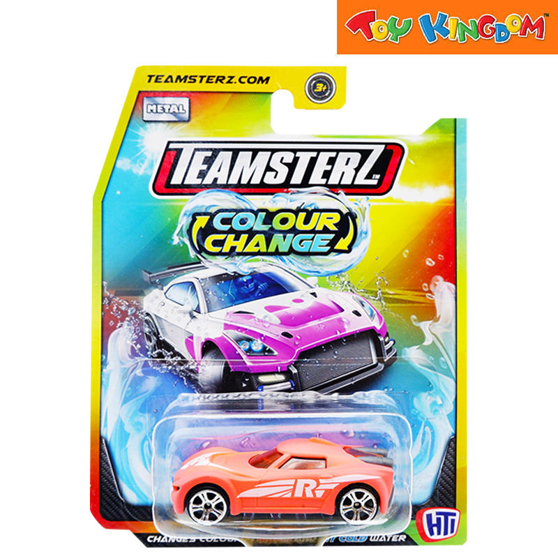 Teamsterz Colour Change Car Orange Die-cast