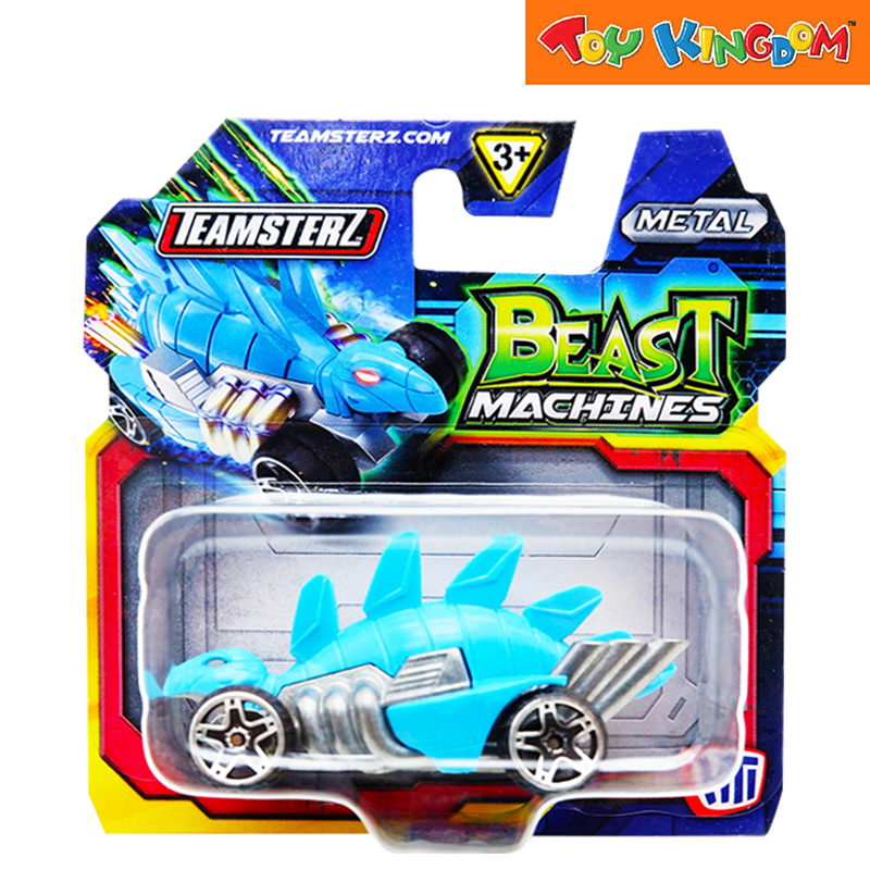 Teamsterz Beast Machines Stegosaurus Blue Die-cast