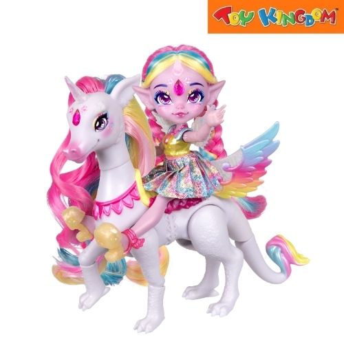 Magic Mixies Shimmerverse Series Season 2 Pixlings Unia & Rainbow Star Doll