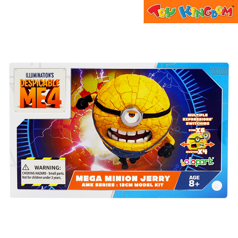 Despicable Me 4 AMK Series Mega Minion Jerry Action Figure