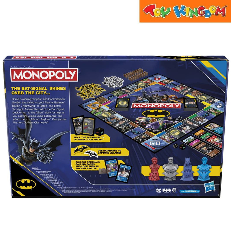 Hasbro Gaming Monopoly Batman Board Game