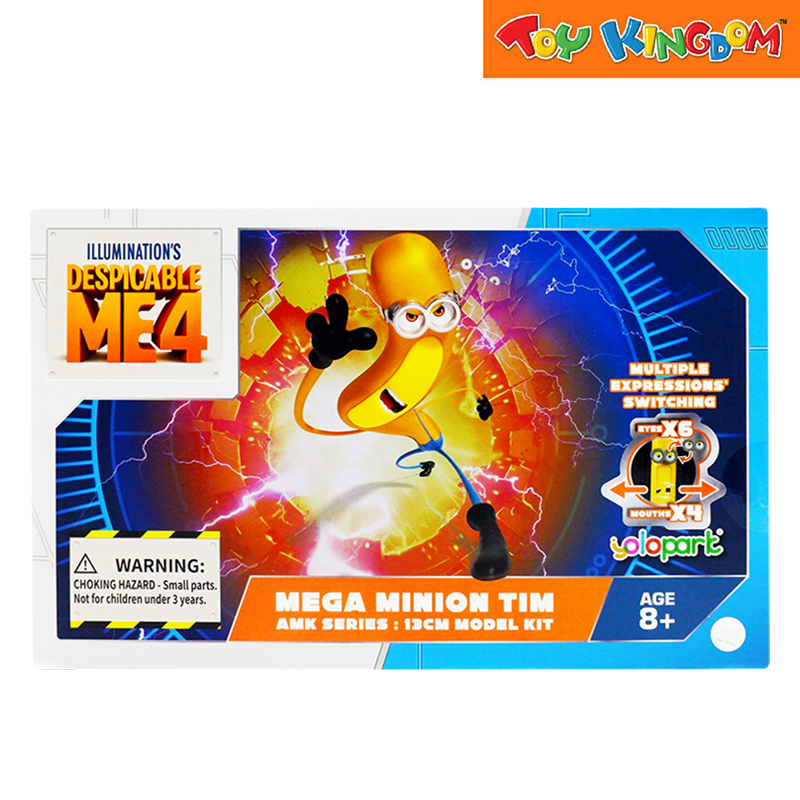 Despicable Me 4 AMK Series Mega Minion Tim Action Figure