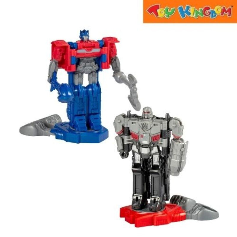 Transformers One Robot Battlers Optimus Prime Vs. Megatron 2in1 Action Figure