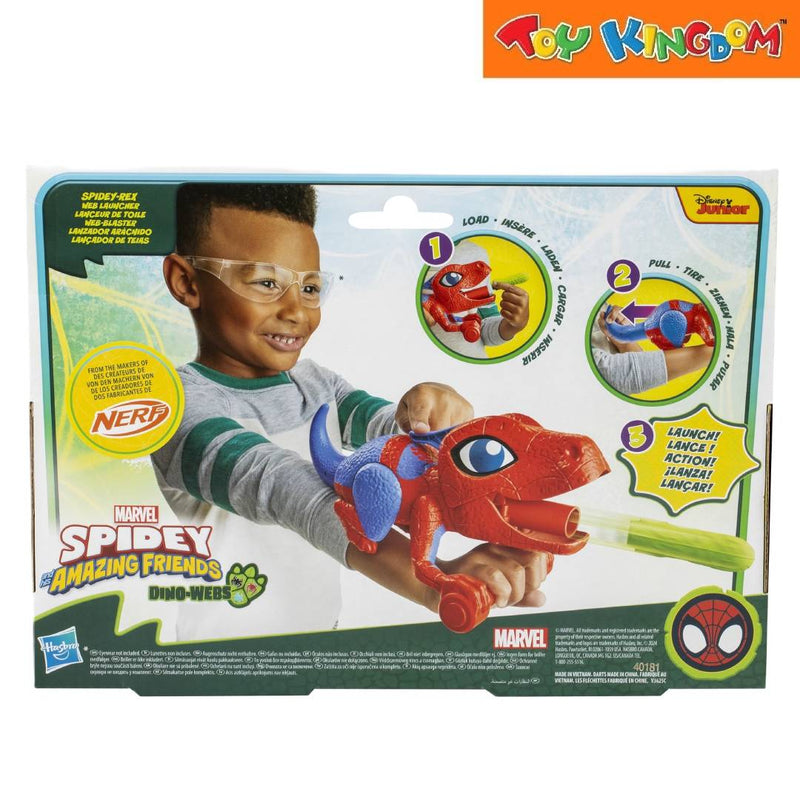 Disney Jr. Marvel Spidey And His Amazing Friends Dino Webs Launcher Blaster