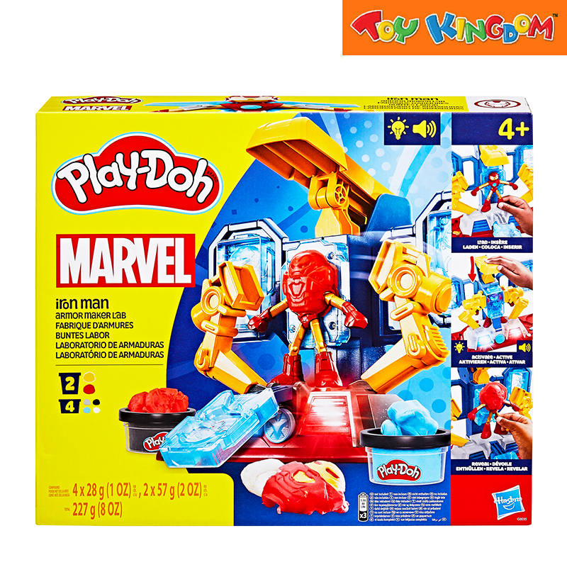 Play-Doh Marvel Armor Maker Lab Iron Man Playset