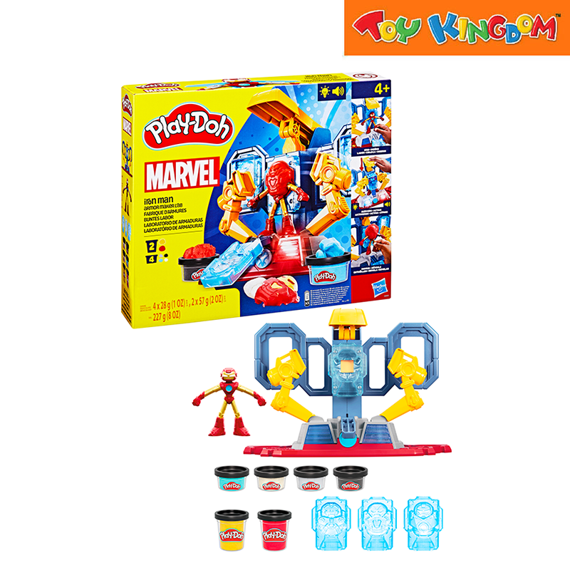 Play-Doh Marvel Armor Maker Lab Iron Man Playset